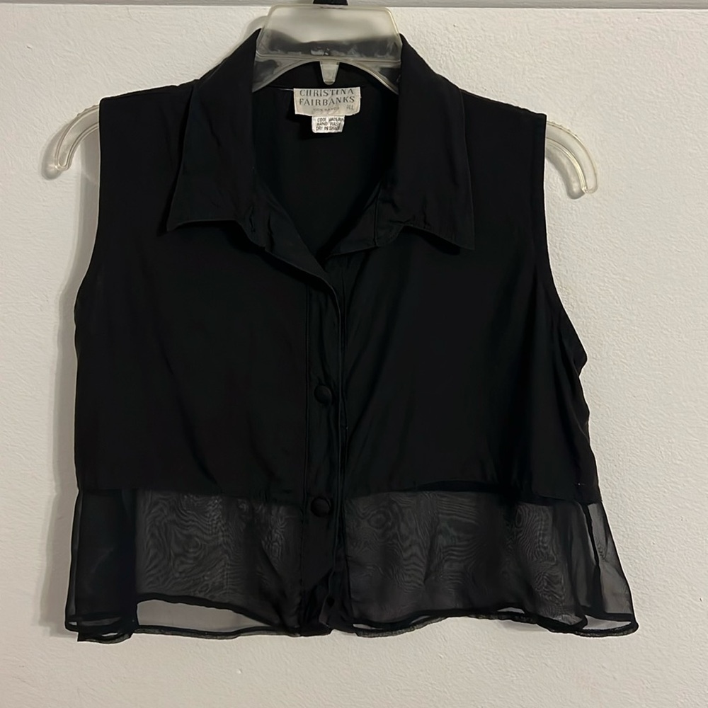 Vintage Black Tank